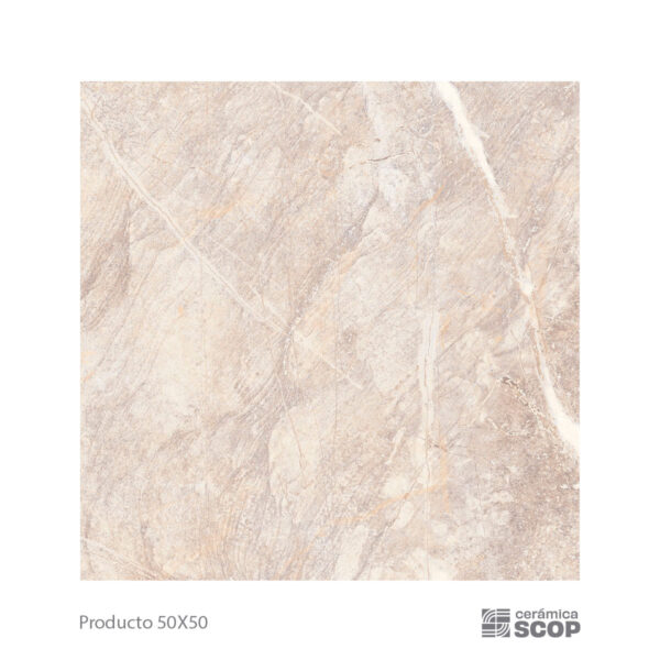 Ceramica Scop - Piso Africa Beige - 50x50