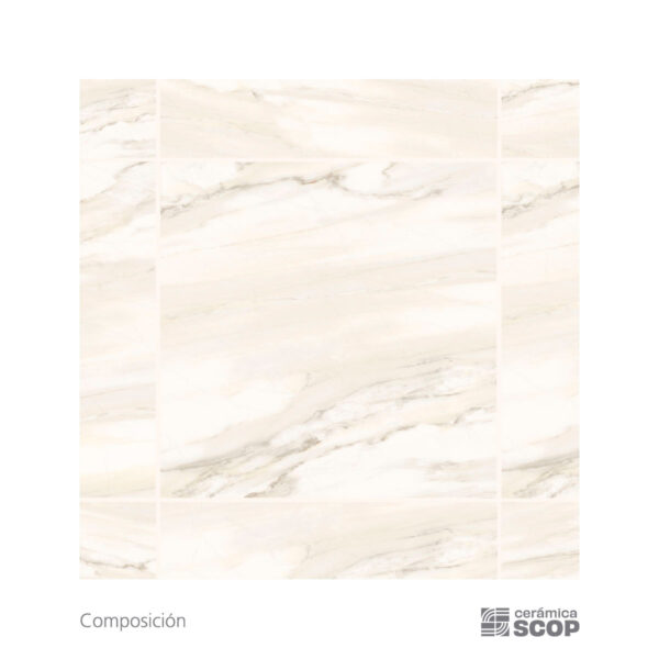 Ceramica Scop - Rosario Marmolizado Beige - 60x60