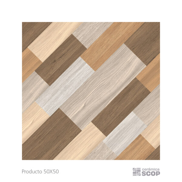 Ceramica Scop - Listón Caney Mix - 50x50