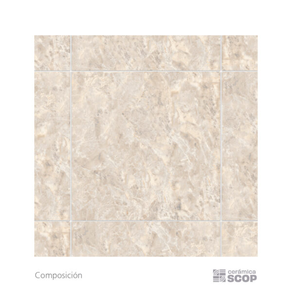 Ceramica Scop - Mármol Atalaya Beige - 50x50