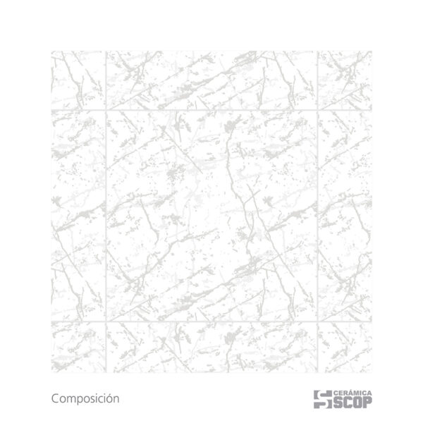Ceramica Scop - Mármol Balvanera Blanco - 50x50
