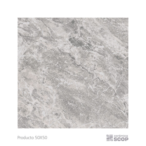 Ceramica Scop - Mármol Barracas Gris - 50x50