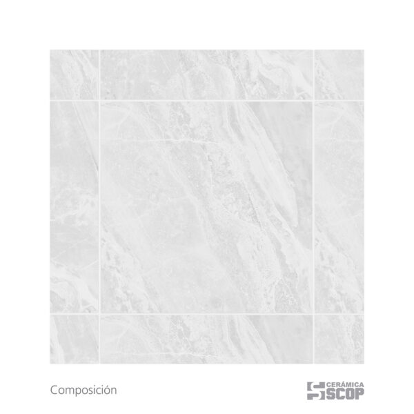 Ceramica Scop - Madera Tiber Gris - 60x60