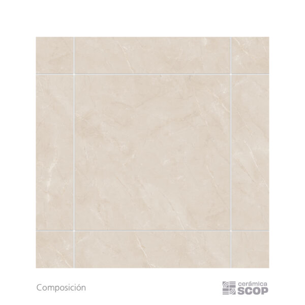 Ceramica Scop - Mármol Westen Beige - 50x50