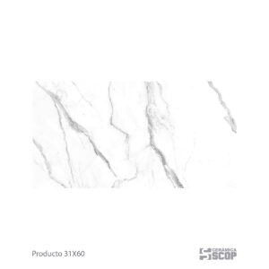 Ceramica Scop Ficha - Pared Cristel Blanco - 31x60