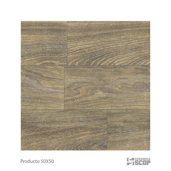 Ceramica Scop - Pino Café Claro - 50x50