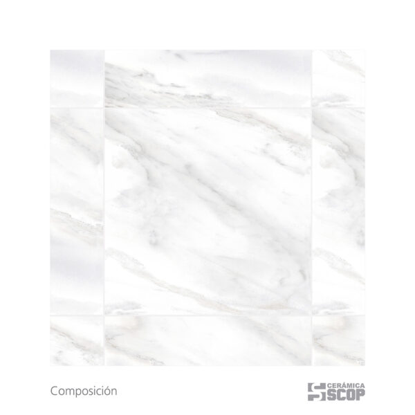 Ceramica Scop - Piso Norden Blanco - 50x50