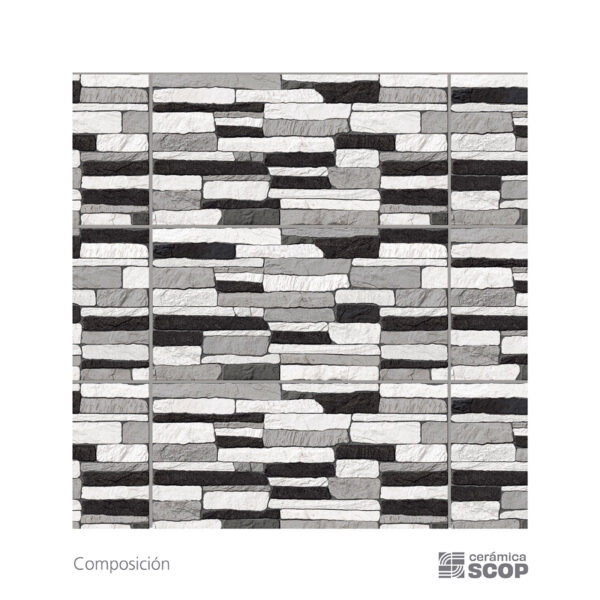 Ceramica Scop - Fachada Yumbo Gris - 31x60