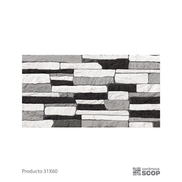 Ceramica Scop - Fachada Yumbo Gris - 31x60