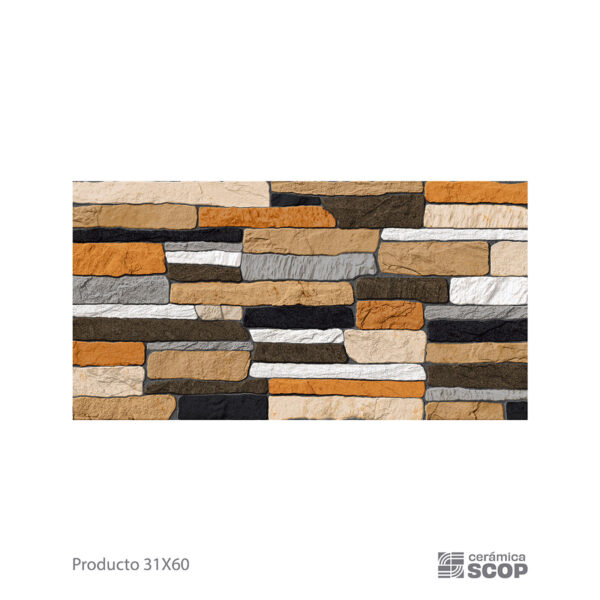 Ceramica Scop - Fachada Yumbo Mix - 31x60
