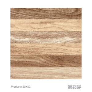 Cermica Scop - Ficha Tecnica - Madero Miel - 50x50